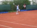 Fero vytiahol bekhend ala Federer Fero vytiahol bekhend ala Federer